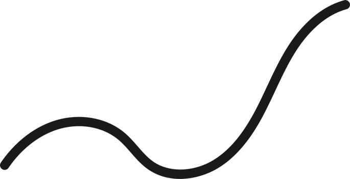 Hand drawn curved line shape. Curved line icon png