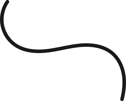 Hand drawn curved line shape. Curved line icon png