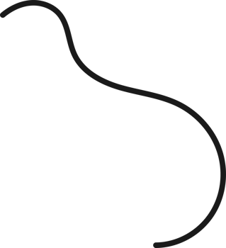 Hand drawn curved line shape. Curved line icon png