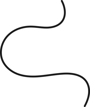 Hand drawn curved line shape. Curved line icon png