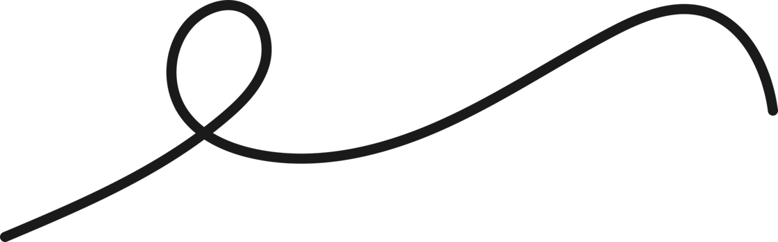 Hand drawn curved line shape. Curved line icon png
