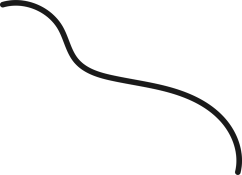 Hand drawn curved line shape. Curved line icon png