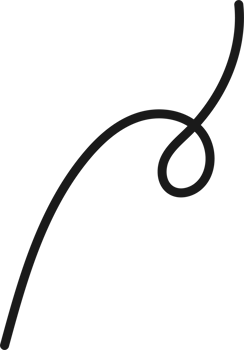 Hand drawn curved line shape. Curved line icon png