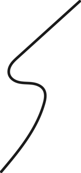 Hand drawn curved line shape. Curved line icon png