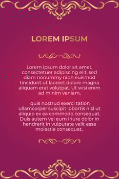 modern and luxury floral ornamental background for invitation and other work. vector