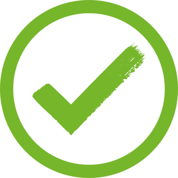 Grunge style check mark png