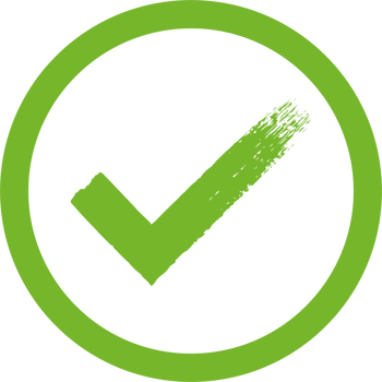 Hand painted approved sign png