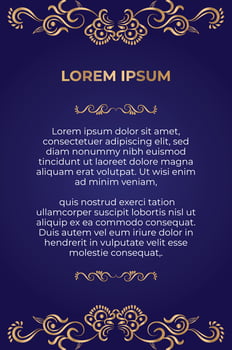 modern and luxury floral ornamental background for invitation and other work. vector