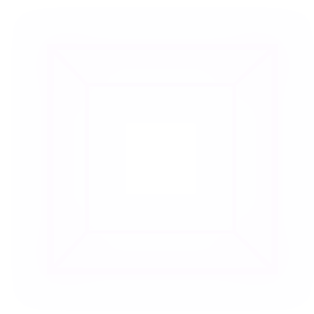 Cube white neon png