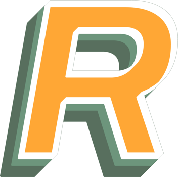 Simple 3d Yellow Letter png