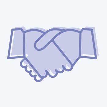 Icon Meet. related to Eid Al Fitr symbol. islamic. ramadhan. simple illustration vector