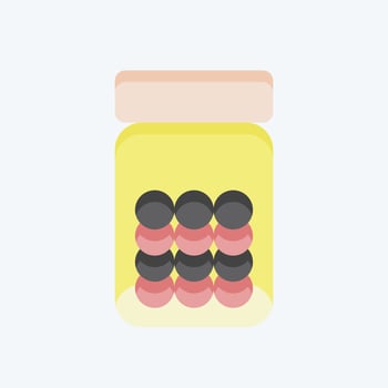 Icon Laddu. related to Eid Al Fitr symbol. islamic. ramadhan. simple illustration vector