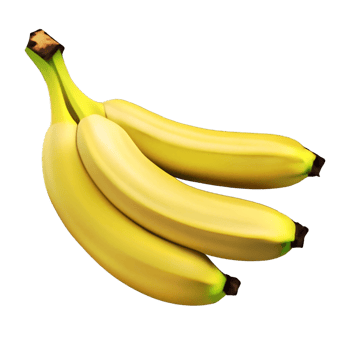 yellow banana bunch png