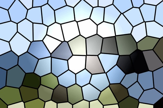 Stained Glass Vector Background