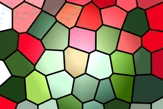 Stained Glass Vector Background