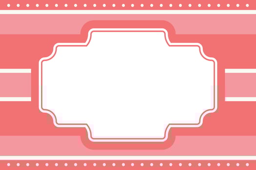 abstract shape background, with empty space in the middle. template for the design of birthday greeting cards, invitations, valentine's day vector