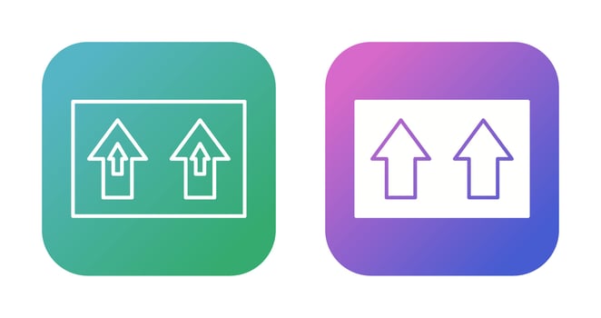 Upwards Vector Icon