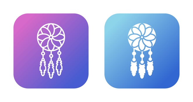 Dream Catcher Vector Icon