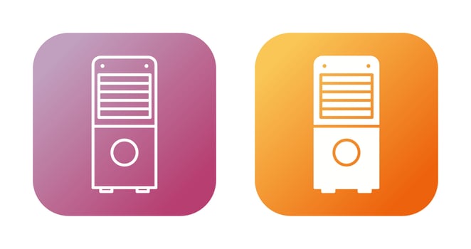 Air Dehumidifier Vector Icon