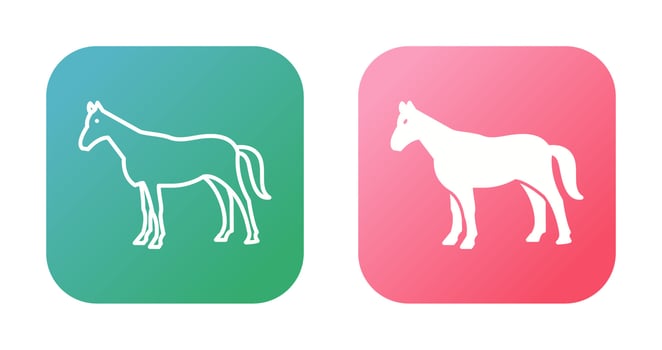 Horse Vector Icon