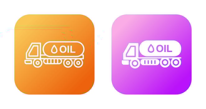 Tank Truck Vector Icon