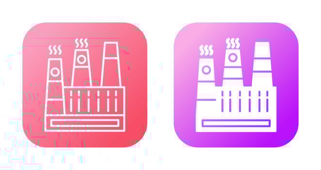 Factory Vector Icon