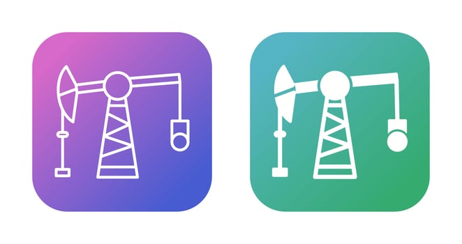 Pumpjack Vector Icon