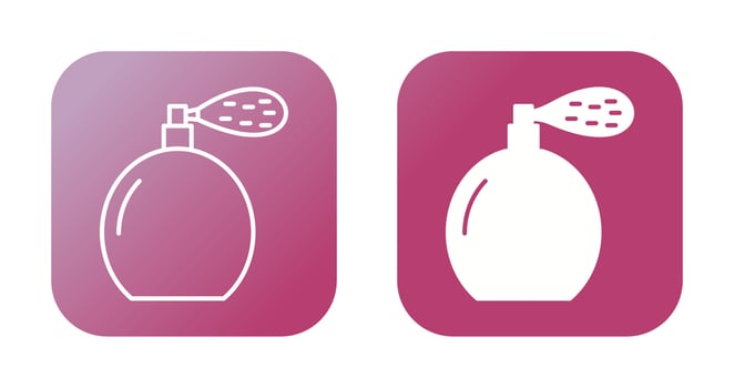 Perfume Bottle Vector Icon