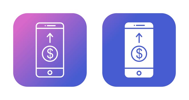 Online Money Vector Icon