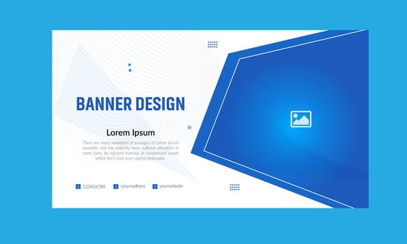 business banner design template free download vector