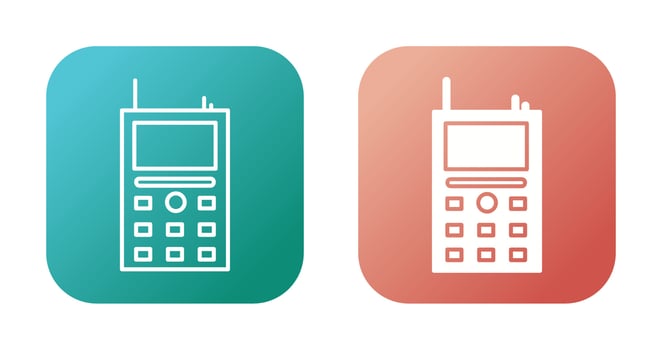 Cellular Phone Vector Icon