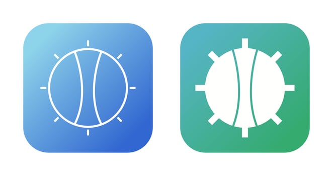 Temperature Knob Vector Icon