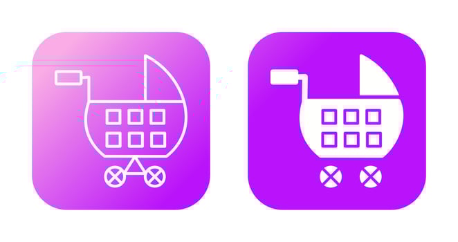 Stroller Vector Icon