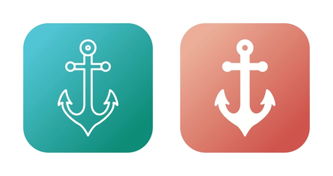 Anchor Vector Icon