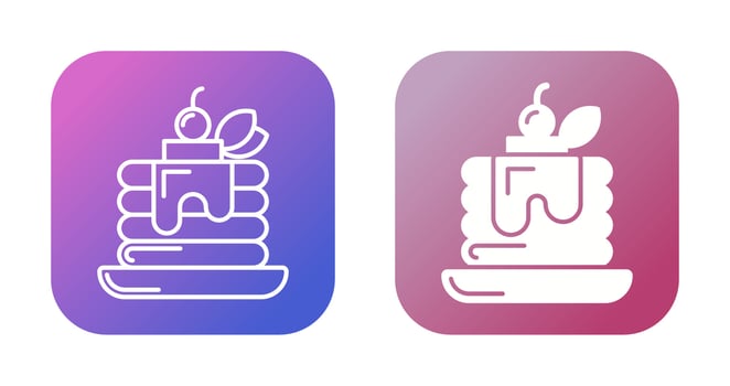 Pancake Vector Icon