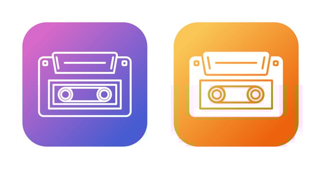 Tape Recorder Vector Icon