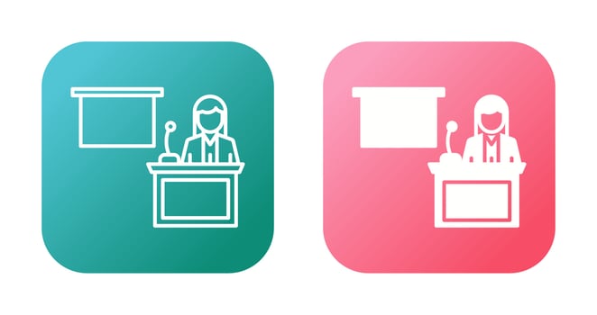 Conference Vector Icon