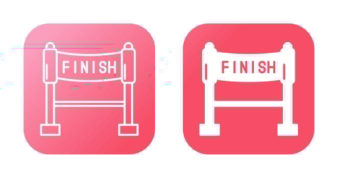 Finish Vector Icon
