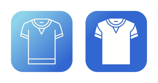 T Shirt Vector Icon