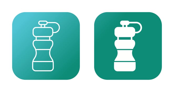 Water Bottle Vector Icon