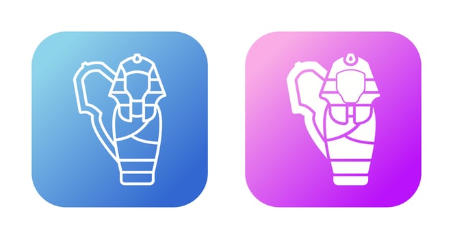 Sarcophagus Vector Icon