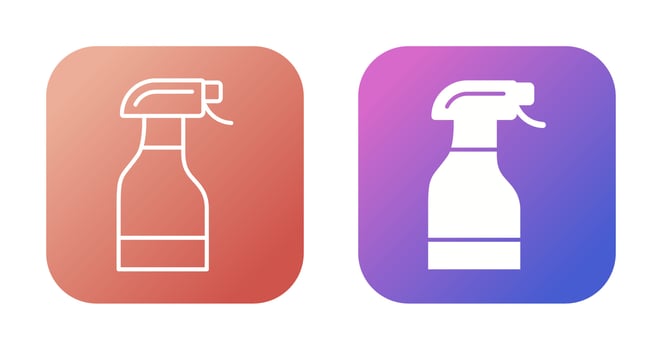 Cleaning Spray Vector Icon