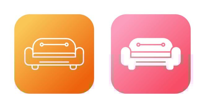 Sofa Vector Icon