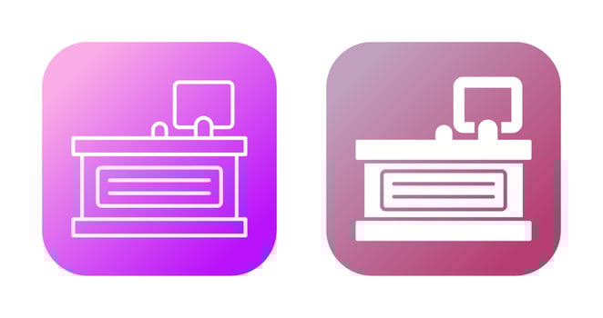 Reception Vector Icon