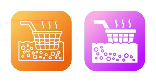 Deep Fryer Vector Icon