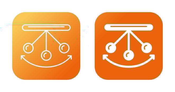 Pendulum Vector Icon