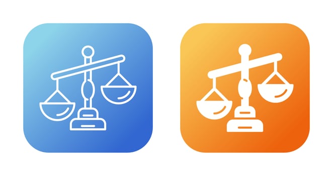 Inequality Vector Icon