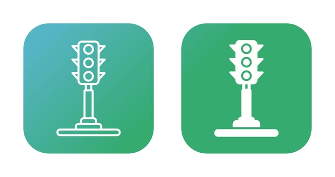 Traffic Light Vector Icon
