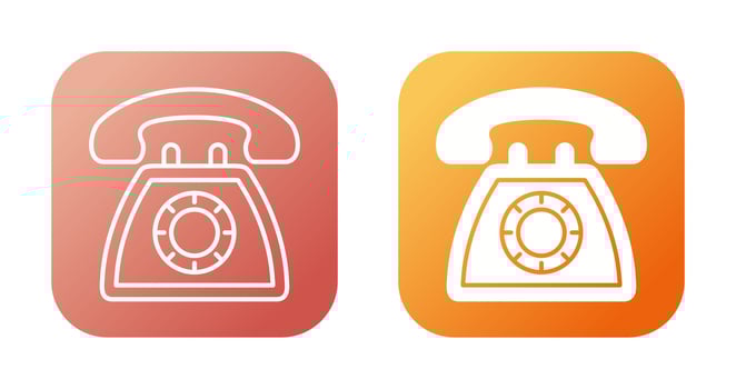 Telephone Vector Icon