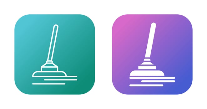 Cleaning Brush Vector Icon